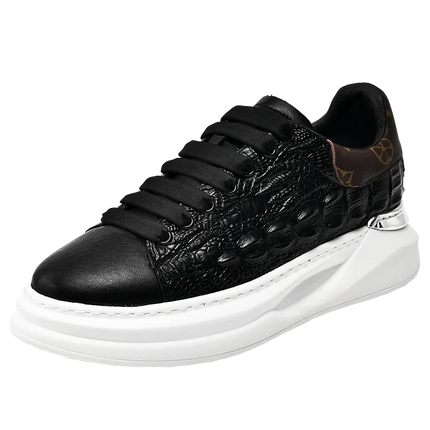 Leather Shoes Men's Skateboard Cricket for Men Sports Running Sneakers Male Luxury Designer Flats Platform