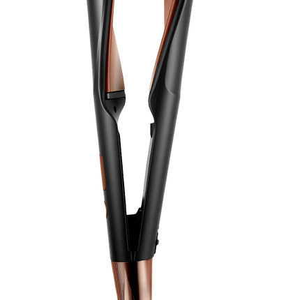 TINSOL New 2-in-1 Curling Iron & Straightener Multi-Function Hair Styling Tool Dual-Purpose Curling and Straightening Iron