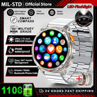 Nuovo T-Rex3 Ultra 1100mAh Batteria Smart Watch GPS Track Bussola IP69K Impermeabile Sport tracker All'aperto Militare Smartwatch platinumshop