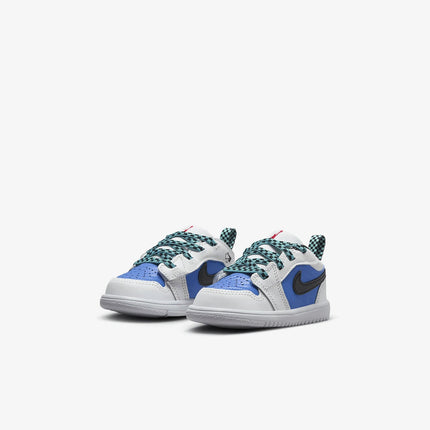 Scarpe sportive Nike originali Jordan 1 Low Infant con ammortizzazione morbida FQ8710-100 platinumshop