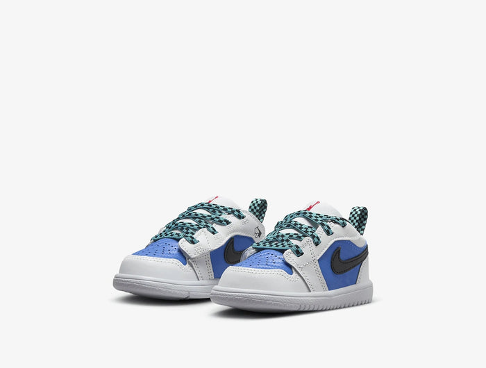 Scarpe sportive Nike originali Jordan 1 Low Infant con ammortizzazione morbida FQ8710-100 platinumshop