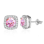 FB Argent - Rose / 0,5 ct Zircon SANS TRAITEMENT