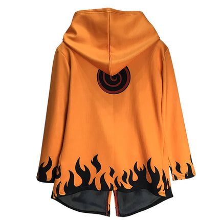 Naruto Men Women 3D Printing Jacket Anime Cosplay Japanese Anime Style Merchandise Windbreaker Mid Length Outdoor Holiday Gift