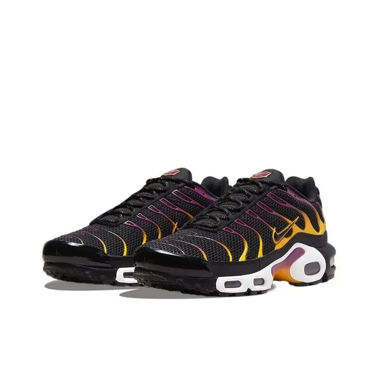 Nike Air Max Plus Men Black Purple Mesh Breathable Shock-absorbing Training Sports Shoes DX2663-001
