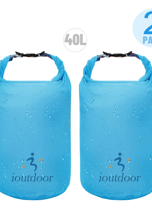 Sac étanche 2L5L10L/20L40L70L, sac étanche petit et léger pour kayak, natation, pêche, rafting, flottant