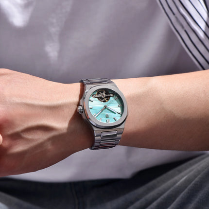 Orologio Meccanico Tourbillon PAGANI DESIGN 2026 Nuovo, Lusso Impermeabile da Uomo in Acciaio 316L, con Vetro Zaffiro e Lancette Luminose