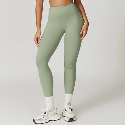 High Waist Yoga Leggings Women Push Up Sport Leggings Fitness Running Hip Lift Yoga Pants Highly Elastic Gym Workout Leggings PlatiNum