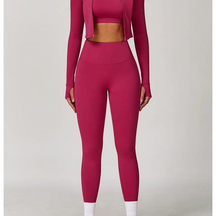 High Waist Yoga Leggings Women Push Up Sport Leggings Fitness Running Hip Lift Yoga Pants Highly Elastic Gym Workout Leggings PlatiNum