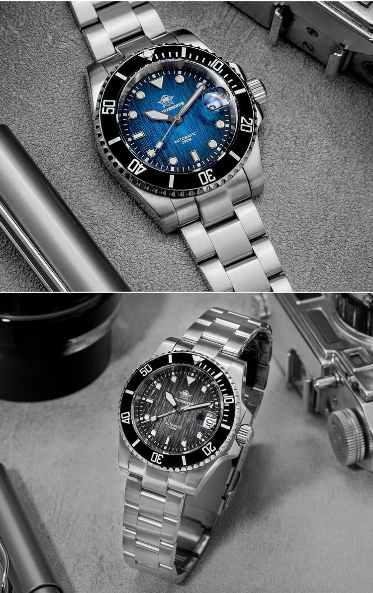 ADDIESDIVE Hot Selling Men's Automatic Watch Sapphire Glass 200m Waterproof Watch BGW9 Night Light Classic Men's Watch AD2536