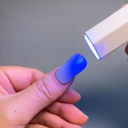 Semi Cured Wraps Fast Gel Nail Sticker Soild Nail Gel Wraps Adhesive Full Cover Gel Nail Decal UV Lamp Cured Manicure Decoration2028