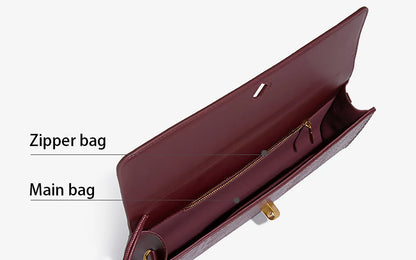 Pochette da donna Borse da donna Borse da sera in pelle Borsa a tracolla Borsa a tracolla formale Borsa a tracolla Borsa da festa