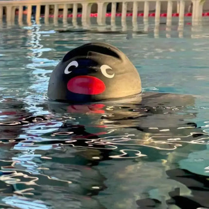 Nuovo cuffia da nuoto elastica Cappello da nuoto in silicone impermeabile allargato Comodo cappello da nuoto professionale con protezione per le orecchie