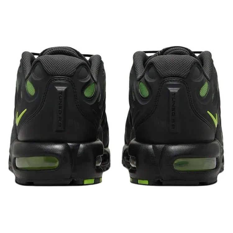 Nike Air Max Plus TN Drift Black Green Strike Men Women Tuned Air Cushioning Support Retro Running Shoes FD4290-006