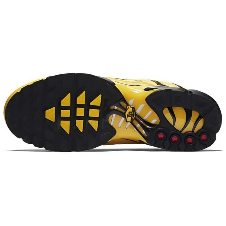 Nike Air Max Plus TN Unisex Sneakers Yellow Round Toe Low Top Comfort Casual Running Shoes AV7940-700