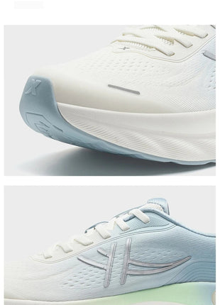 Xtep Cloud Wing 3.0 Men's Running Shoes 2025 Summer New Stability Shock Absorbing Wear Resistant Soft Sole Sneakers 875319110003 PlatiNum