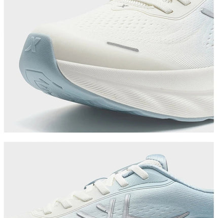 Xtep Cloud Wing 3.0 Men's Running Shoes 2025 Summer New Stability Shock Absorbing Wear Resistant Soft Sole Sneakers 875319110003 PlatiNum
