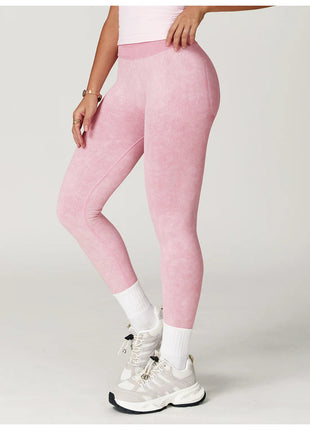 Yoga Pants Impact Leggings Women Seamless Sports Yoga Pant High Waist Ribbed Gym Clothes Fitness Workout Wear Scrunch Bum Tights PlatiNum