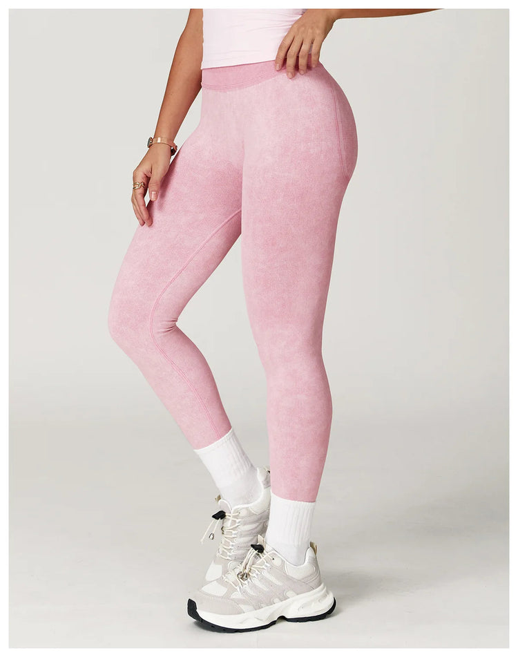 Yoga Pants Impact Leggings Women Seamless Sports Yoga Pant High Waist Ribbed Gym Clothes Fitness Workout Wear Scrunch Bum Tights PlatiNum