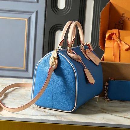 Borsa da donna versatile e leggera come una piuma, da indossare in più modi, con manico in PU liscio, borsa a tracolla da donna, borsa a tracolla universale, organizer per viaggi brevi e per il weekend