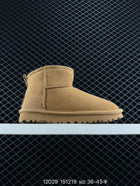 2026 HOT NEW mini boots wool women snow boots real sheepskin wool low-top warm fur shoes men and women winter short boots