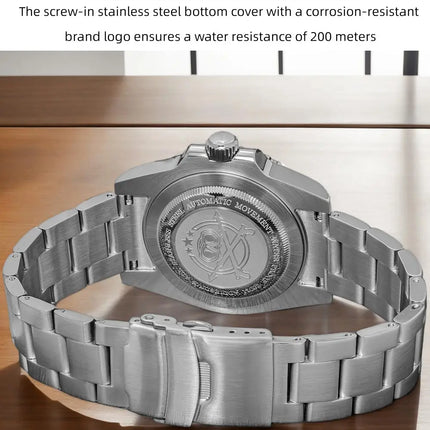 ADDIESDIVE Men Luxury Watch Sapphire Crystal Ceramic Ring 20Bar Diving Luminous Automatic Mechanical Watch Exquisite Gift Clock