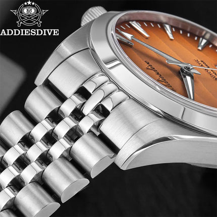 ADDIESDIVE 2026 New Men Watch 39mm Sappphire Automatic 8215 Mechanical Wristwatch 316L Stainless Steel Luminous Waterproof 200m