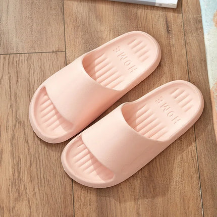 Pantofole morbide coppie casa pantofola all'aperto estate donna camera da letto fondo spesso scarpe sandali da spiaggia uomo infradito scarpe da doccia