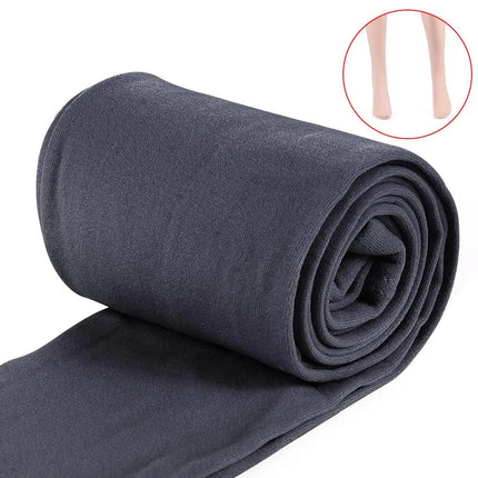 Women Winter Thermal Warm Thick Pantyhose Fluff Lined Stretch Slim Leggings Pants PlatiNum