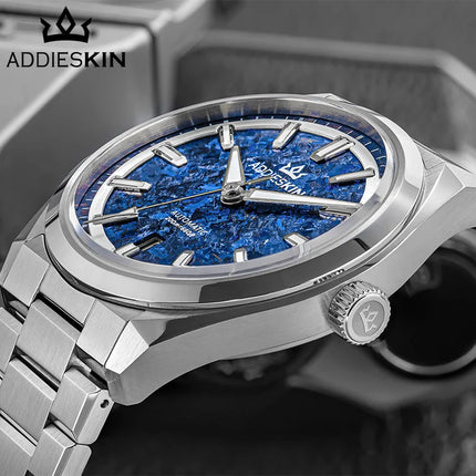 AddiesKin Men Automatic Mechanical Watch Miyota 9015 Sapphire Crystal 200M Waterproof Stainless Steel Luxury Diver Watch K006
