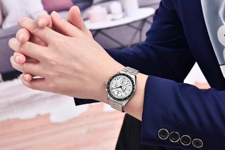 PAGANI DESIGN V5 PD1701 Orologi lunari Orologio al quarzo di lusso per uomo Cronografo sportivo con vetro zaffiro AR 100M impermeabile 2025