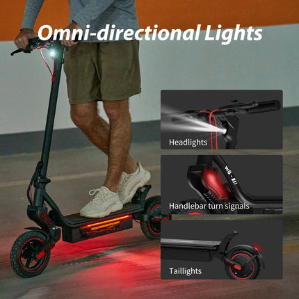 Scooter elettrico W8 Motore da 9,3 pollici 750W 48V14Ah Doppia sospensione 30-40 km Portata 40 km/h Velocità Pneumatici fuoristrada con APP E Scooter platinumshop