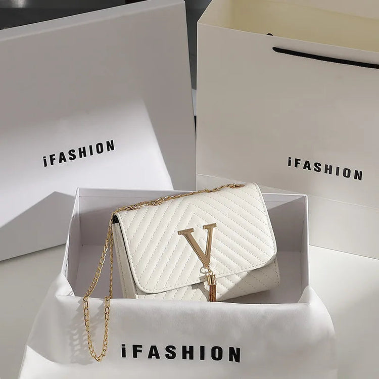 Embroidery Women Crossbody Bag Thread Luxury Handbag Shoulder Bags Brand Sequined Tassel Clutch Small Bag and Purse Party PlatiNum