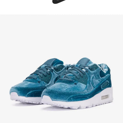 Nike Authentic Air Max 90 Blue Velvet Women's Air Cushion Sports Shoes DO2194-001