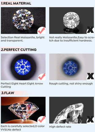 DW Certified Moissanite Diamond Stud Earrings for Women 925 Sterling Silver Round Halo Earrings Luxury Wedding Fine Jewelry PlatiNum