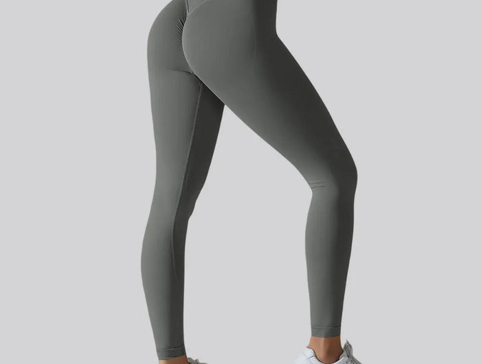Fitness Sports Leggings Women's High Waist Seamless Yoga Legging Scrunch Butt Breathable Push Up Sports Pants Women Gym Tights PlatiNum