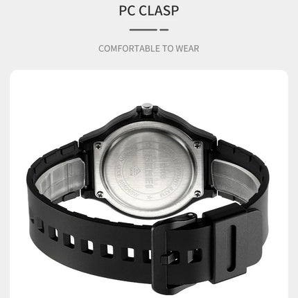 SKMEI Top Brand Casual Quartz Wristwatches Mens New Simple TPU Strap 3Bar Waterproof Watches For Male Time Clock Reloj Hombre