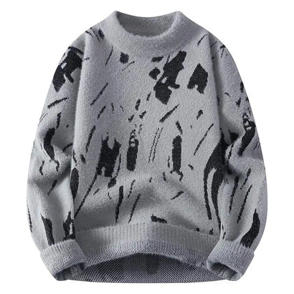 Autumn Winter Sweaters for male men O-neck sweater men Student youth sweaters  Men's Casual Knitwear Pullover Top