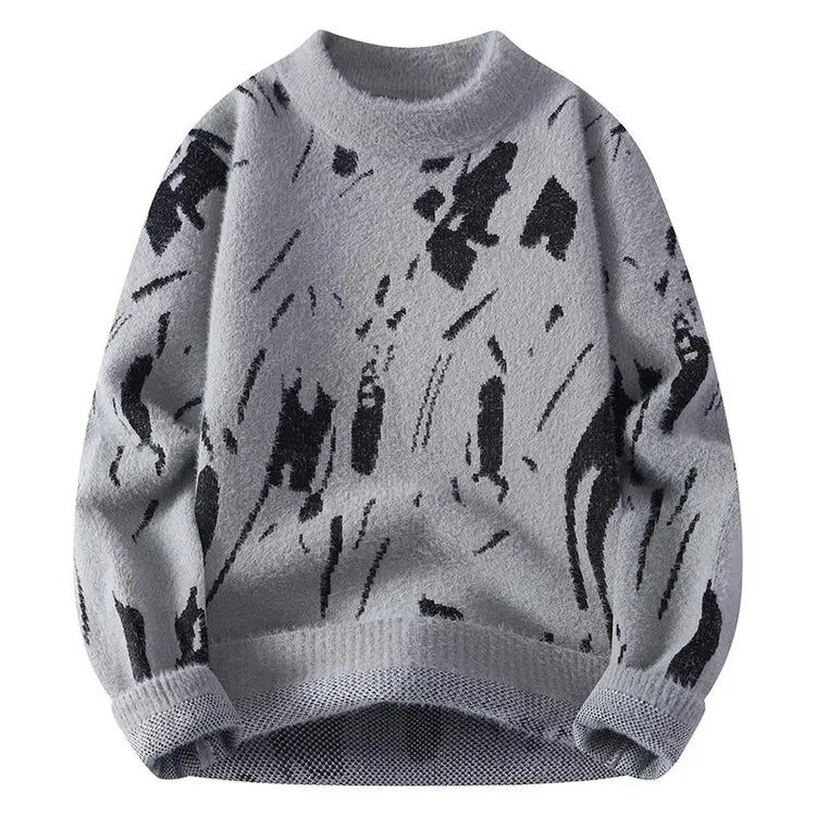 Autumn Winter Sweaters for male men O-neck sweater men Student youth sweaters  Men's Casual Knitwear Pullover Top