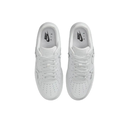 Nike Air Force 1 Slip Resistant Abrasion Resistant Low top Skateboard Shoes Women's White IH4480-100