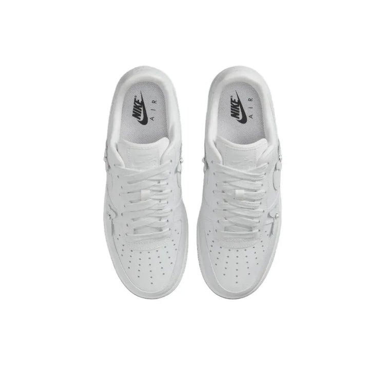 Nike Air Force 1 Slip Resistant Abrasion Resistant Low top Skateboard Shoes Women's White IH4480-100