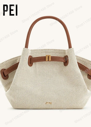 Borsa a Mano di Lusso JW PEI per Donne, Borsa a Tracolla in Pelle, Design Elegante, Grande Capacità, Borsa Hobo con Manico Superiore, Shopper per Lavoro
