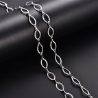 Silver 6.5mm Wide / 81cm 32inch