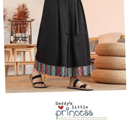Pantaloni a gamba larga Samurai giapponese Pantaloncini estivi leggeri Patchwork Pantaloni larghi casual Pantaloni traspiranti alla moda alla moda da uomo