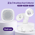 Turbo Brushless Nail Dust Collector Vacuum Cleaner  with LED Tube Strong Power Manicure Dust Extractor Gel Polish Dust Fans Art Equipment