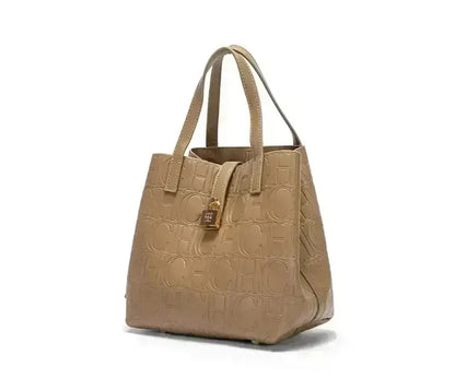 2025 Borsa da donna di moda di lusso nuova borsa a secchiello borsa da lettera di grande capacità con elemento in rilievo borsa per la spesa da donna Carolina Herrera