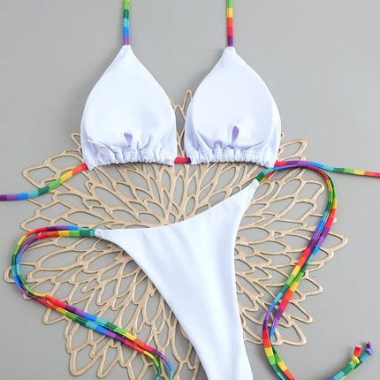 New Micro Sexy Bikini Set 2026, Brazilian Thong Swimsuit for Women, Sexy Biquini
