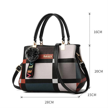 PU Leather Casual Crossbody Bags for Women Ladies Luxury Designer Tote Handbag Female Large Capacity Travel Shoulder Bag Sac PlatiNum