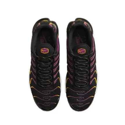 Nike Air Max Plus Men Black Purple Mesh Breathable Shock-absorbing Training Sports Shoes DX2663-001