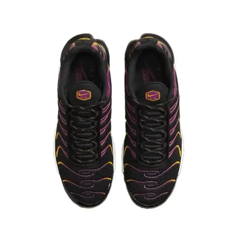 Nike Air Max Plus Men Black Purple Mesh Breathable Shock-absorbing Training Sports Shoes DX2663-001