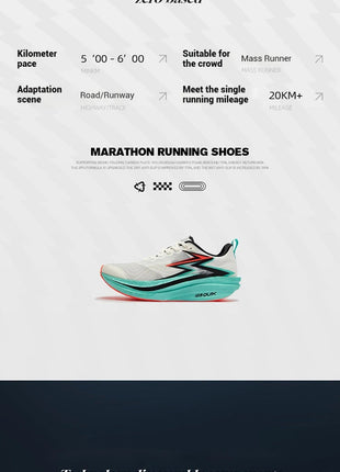 361 Degrees Flame 4.0 MIX Men Running Shoes Carbon Plate Racing Marathon Stable Rebound Wear-resistant Male Sneakers 672512204 PlatiNum
